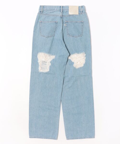 Little sunny bite（リトルサニーバイト）の「Little sunny bite/ DAMAGED DENIM PANTS/（デニムパンツ・レディース・ブルー・MEDIUM）」の2枚目の写真