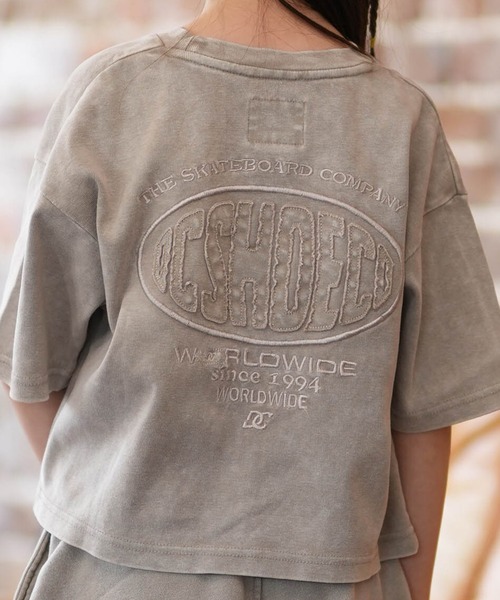 DC(ディーシー)の「DC/ディーシー キッズ 半袖 Tシャツ 26 KD GS HIDDEN SS YST261520M ムラサキスポーツ限定(Tシャツ/カットソー・キッズ・ピンク/ベージュ/ブラック・150cm/140cm/130cm)」の2枚目の写真