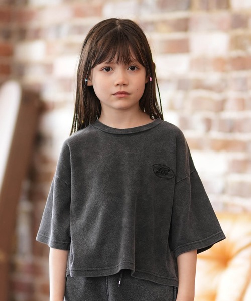 DC(ディーシー)の「DC/ディーシー キッズ 半袖 Tシャツ 26 KD GS HIDDEN SS YST261520M ムラサキスポーツ限定(Tシャツ/カットソー・キッズ・ピンク/ベージュ/ブラック・150cm/140cm/130cm)」の15枚目の写真