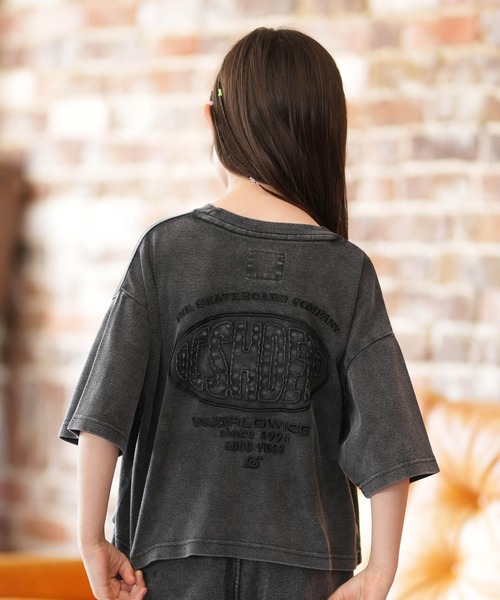 DC(ディーシー)の「DC/ディーシー キッズ 半袖 Tシャツ 26 KD GS HIDDEN SS YST261520M ムラサキスポーツ限定(Tシャツ/カットソー・キッズ・ピンク/ベージュ/ブラック・150cm/140cm/130cm)」の14枚目の写真