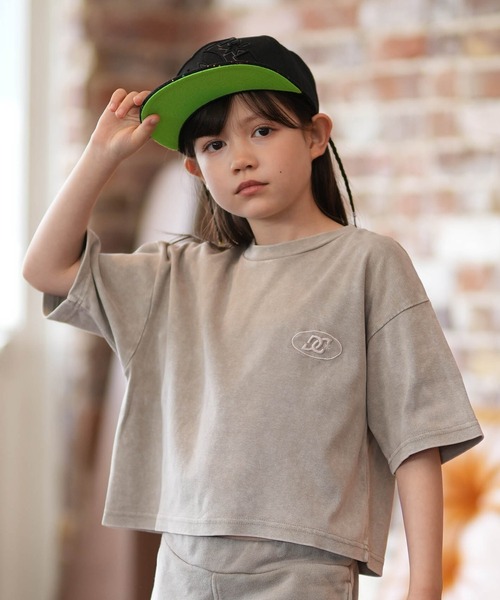 DC(ディーシー)の「DC/ディーシー キッズ 半袖 Tシャツ 26 KD GS HIDDEN SS YST261520M ムラサキスポーツ限定(Tシャツ/カットソー・キッズ・ピンク/ベージュ/ブラック・150cm/140cm/130cm)」の8枚目の写真
