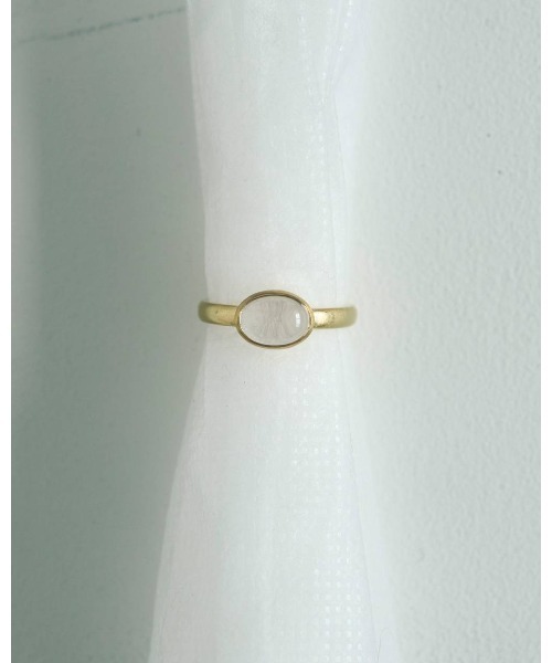 anuke(アンヌーク)の「Stone Thin RIng(リング・レディース・シルバー/ゴールド・#11/#13)」の9枚目の写真