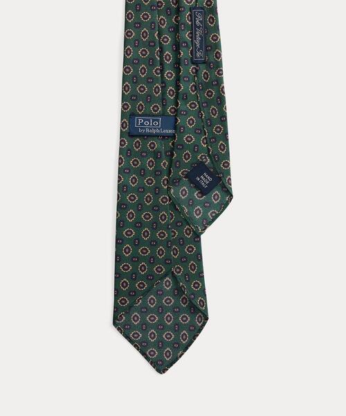 POLO RALPH LAUREN（ポロ ラルフ ローレン）の「ヴィンテージインスパイアード ニート シルク ネクタイ（ネクタイ・メンズ・グリーン・ONE）」の2枚目の写真