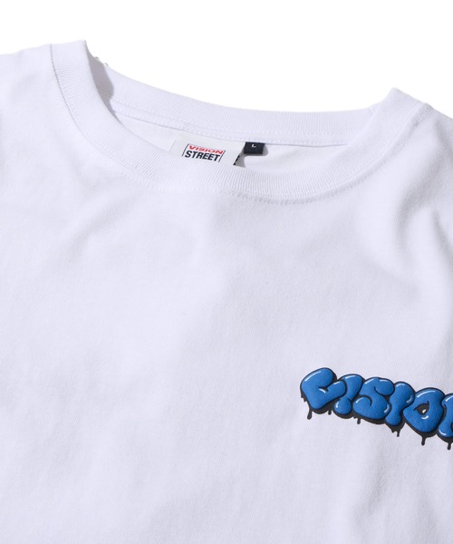 VISION STREET WEAR（ヴィジョンストリートウェア）の「【VISION STREET WEAR】オリジナルグラフィック バックプリントクルーネックTシャツ（Tシャツ/カットソー・レディース・パープル/ホワイト/ブラック・MEDIUM/X-LARGE/LARGE）」の10枚目の写真