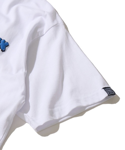 VISION STREET WEAR（ヴィジョンストリートウェア）の「【VISION STREET WEAR】オリジナルグラフィック バックプリントクルーネックTシャツ（Tシャツ/カットソー・レディース・パープル/ホワイト/ブラック・MEDIUM/X-LARGE/LARGE）」の13枚目の写真