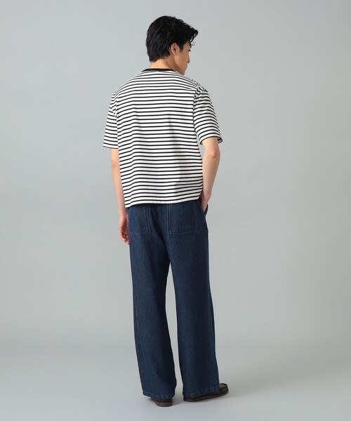 International Gallery BEAMS（インターナショナルギャラリービームス）の「QUATTROCCHI / イージー デニム パンツ（その他パンツ・メンズ・ナチュラル/インディゴブルー・LARGE/MEDIUM/SMALL）」の7枚目の写真