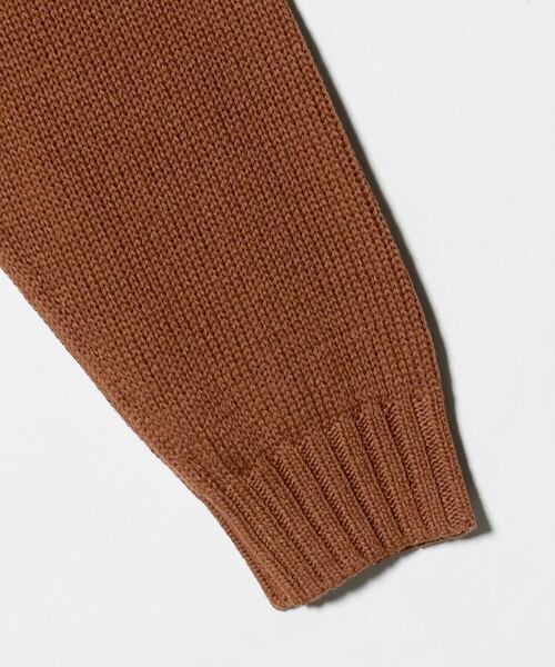 UNITED ARROWS(ユナイテッドアローズ)の「テープヤーン 天竺編み クルーネック サマーニット(ニット/セーター・メンズ・ブラック/ブラウン系/イエロー・L/XL/M/S)」の19枚目の写真