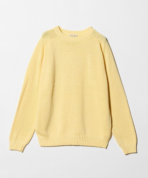 UNITED ARROWS(ユナイテッドアローズ)の「テープヤーン 天竺編み クルーネック サマーニット(ニット/セーター・メンズ・ブラック/ブラウン系/イエロー・L/XL/M/S)」の21枚目の写真