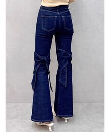 dazzlin | バックリボンフルイドパンツ(デニムパンツ)