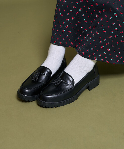 FREAK'S STORE（フリークスストア）の「タッセルローファー（ローファー・レディース・ブラック/キャメル/ブラウン・36/37/38）」の2枚目の写真