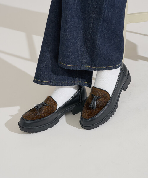 FREAK'S STORE（フリークスストア）の「タッセルローファー（ローファー・レディース・ブラック/キャメル/ブラウン・36/37/38）」の9枚目の写真