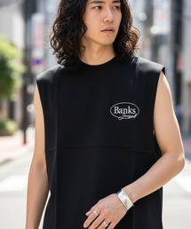 TANK/BANKS JOURNAL/バンクスジャーナル タンクトップ バックプリント ロゴタンク サーフ ストリート ビーチ アウトドア