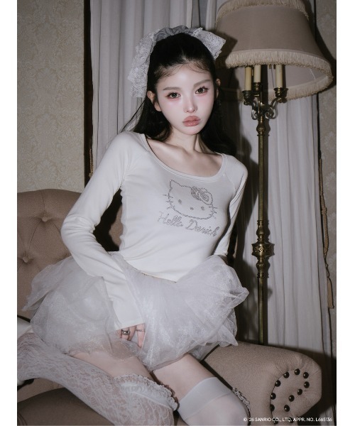 Darich（ダーリッチ）の「Hello DarichコンパクトロングTシャツ（T