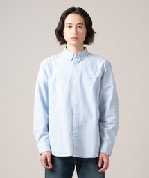 Levi's(���[�o�C�X)��Levi's/���[�o�C�X AUTHENTIC �{�^���_�E���V���c(�V���c/�u���E�X)