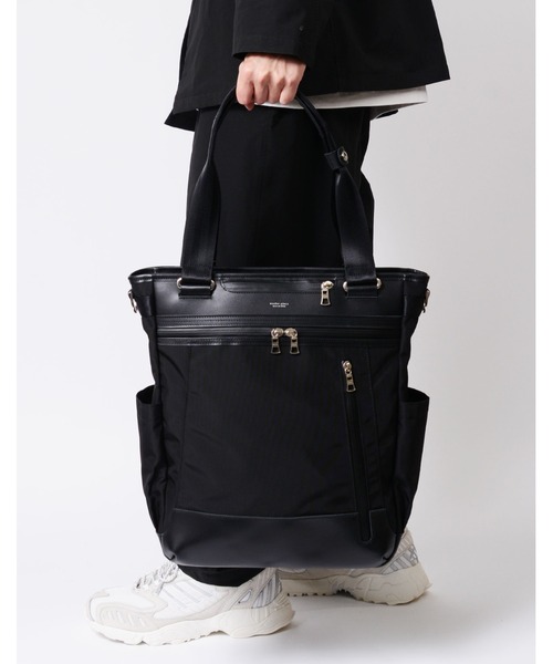 master-piece(マスターピース)の「master-piece / STREAM 2WAYトートバッグ/縦型 / No.05006(トートバッグ・メンズ・ネイビー/ブラック・FREE)」の17枚目の写真