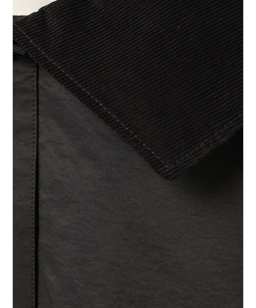 MidiUmi（ミディウミ）の「MidiUmi パッドハンティングジャケット（ダウンジャケット/コート・レディース・チャコールグレー/アイボリー/ブラック・FREE）」の7枚目の写真