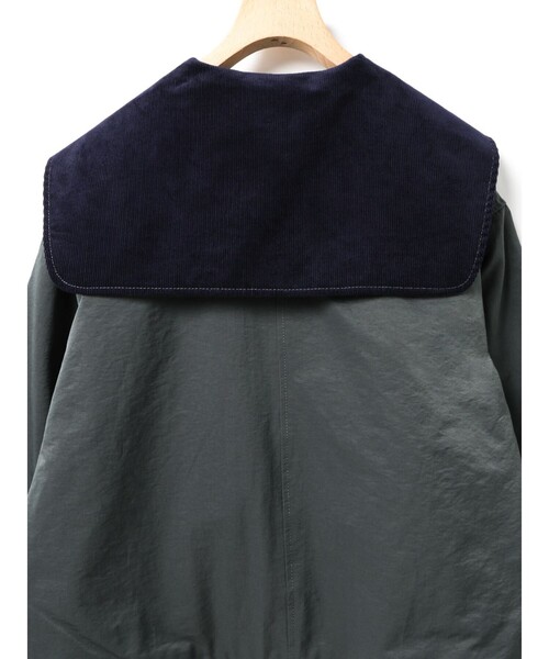 MidiUmi（ミディウミ）の「MidiUmi パッドハンティングジャケット（ダウンジャケット/コート・レディース・チャコールグレー/アイボリー/ブラック・FREE）」の21枚目の写真