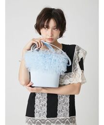 LILY BROWN | 2wayチュール切り替えバッグ(ショルダーバッグ)