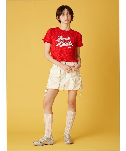 FURFUR（ファーファー）の「メリージェーンデザインスニーカー（スニーカー・レディース・シルバー/ブラック/ピンク・36/37/38）」の19枚目の写真