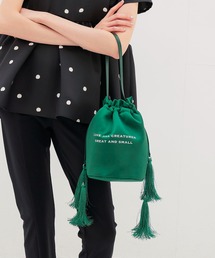 TSURU by Mariko Oikawa | TSURU by Mariko Oikawa / Lennon(サテン巾着バッグ WB-1264390)(ハンドバッグ)