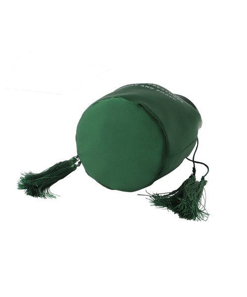 TSURU by Mariko Oikawa（ツルバイマリコオイカワ）の「TSURU by Mariko Oikawa / Lennon(サテン巾着バッグ WB-1264390)（ハンドバッグ・レディース・グリーン・FREE）」の7枚目の写真