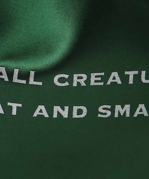 TSURU by Mariko Oikawa（ツルバイマリコオイカワ）の「TSURU by Mariko Oikawa / Lennon(サテン巾着バッグ WB-1264390)（ハンドバッグ・レディース・グリーン・FREE）」の10枚目の写真