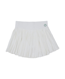 ウェルネススポーティプリーツスカート WHITE