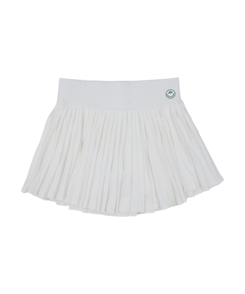 MONBIRDIE GOLF(モンバーディーゴルフ)の「ウェルネススポーティプリーツスカート WHITE(スカート・レディース・ホワイト・S/M/L)」の1枚目の写真