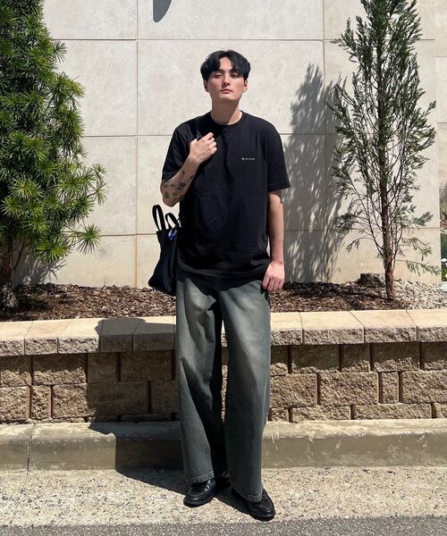 eastserviceshop(イーストサービスショップ)の「ESSウォッシュワイドデニムパンツ - グレー(デニムパンツ・レディース・グレー・FREE/48/50)」の11枚目の写真