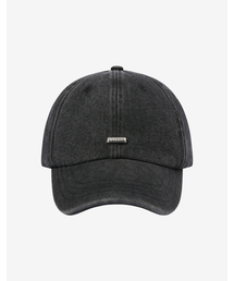 ADLIELOS（エドリエルロス）の「スチールロゴデニムボールキャップ[ウォッシュドブラック]（キャップ）」