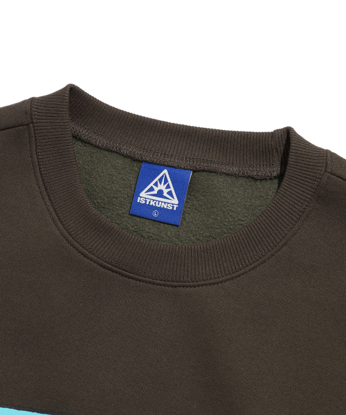 ISTKUNST(イストクンスト)の「FLOWER BTY SWEATSHIRTS_BROWN(IK2DFMM458A)(スウェット・レディース・ブラウン・M/S/L)」の3枚目の写真
