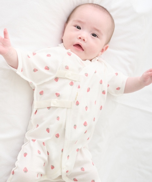 petit main（プティマイン）の「【弱酸性】コンビ肌着（肌着・キッズ・ラベンダー/クリーム/ライトピンク/ライトグリーン・50-70cm）」の5枚目の写真