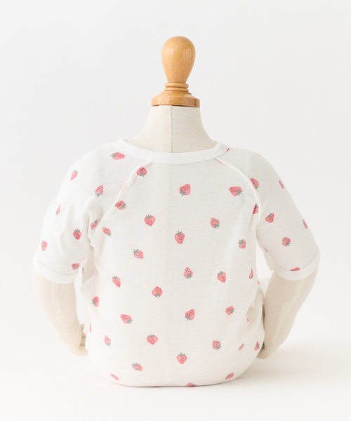 petit main（プティマイン）の「【弱酸性】コンビ肌着（肌着・キッズ・ラベンダー/クリーム/ライトピンク/ライトグリーン・50-70cm）」の9枚目の写真