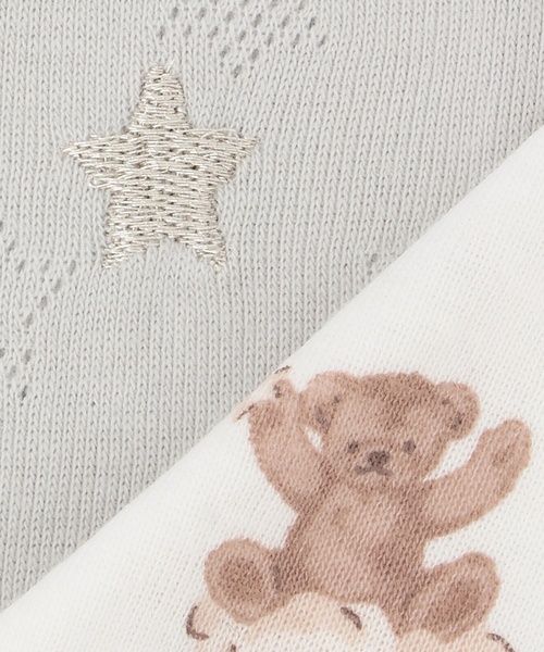 petit main（プティマイン）の「【弱酸性】コンビ肌着（肌着・キッズ・ラベンダー/クリーム/ライトピンク/ライトグリーン・50-70cm）」の16枚目の写真