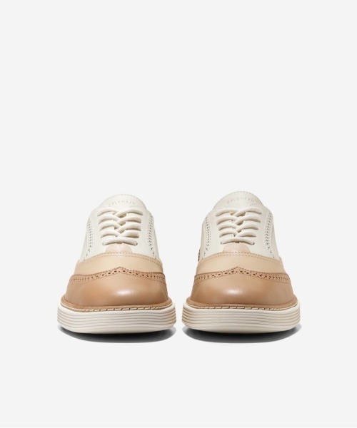 COLE HAAN（コールハーン）の「オリジナルグランド カマリン ウィングチップ オックスフォード womens（ドレスシューズ・レディース・ホワイト・7.5/7/6.5/6/5.5/9/8.5/8/5）」の4枚目の写真