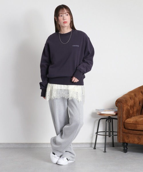 cepo(セポ)の「サテンレースキャミソール(キャミソール・レディース・ブラック/オフホワイト・M)」の13枚目の写真