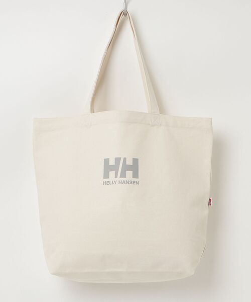 HELLY HANSEN（ヘリーハンセン）の「【HELLY HANSEN】Organic Cotton Tote L（トートバッグ・メンズ・ブルー/ネイビー/グレー/ブラック/ピンク・ONE SIZE）」の3枚目の写真
