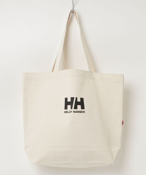 HELLY HANSEN（ヘリーハンセン）の「【HELLY HANSEN】Organic Cotton Tote L（トートバッグ・メンズ・ブルー/ネイビー/グレー/ブラック/ピンク・ONE SIZE）」の2枚目の写真