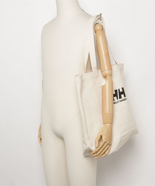HELLY HANSEN（ヘリーハンセン）の「【HELLY HANSEN】Organic Cotton Tote L（トートバッグ・メンズ・ブルー/ネイビー/グレー/ブラック/ピンク・ONE SIZE）」の8枚目の写真