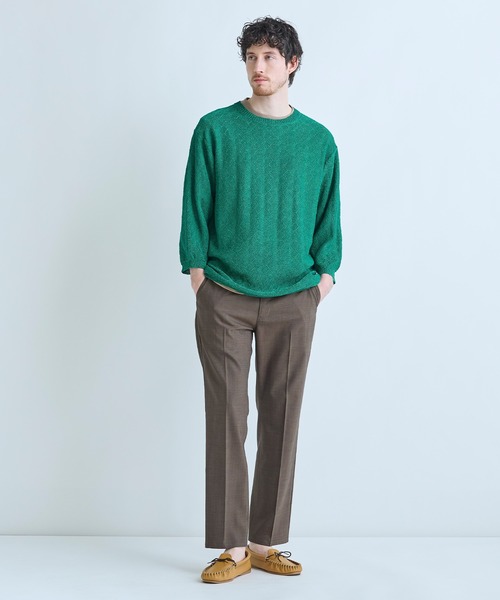 MEN'S BIGI(メンズビギ)の「【Lloyd Footwear/ロイドフットウエア】別注 モカシンシューズ(モカシン/デッキシューズ・メンズ・ブラック/ブラウン・01/02)」の9枚目の写真