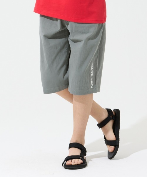 KRIFF MAYER Kid's Collection(クリフメイヤーキッズコレクション)の「涼綿サンシャインクロップド(その他パンツ・キッズ・オリーブ/グレー/ブラック/ベージュ・120/170/160/150/140/130)」の7枚目の写真