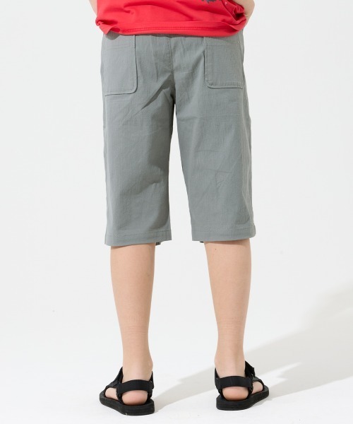 KRIFF MAYER Kid's Collection(クリフメイヤーキッズコレクション)の「涼綿サンシャインクロップド(その他パンツ・キッズ・オリーブ/グレー/ブラック/ベージュ・120/170/160/150/140/130)」の8枚目の写真