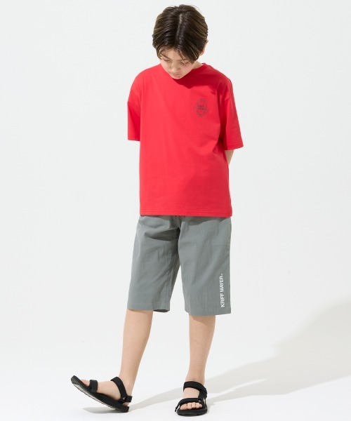 KRIFF MAYER Kid's Collection(クリフメイヤーキッズコレクション)の「涼綿サンシャインクロップド(その他パンツ・キッズ・オリーブ/グレー/ブラック/ベージュ・120/170/160/150/140/130)」の10枚目の写真