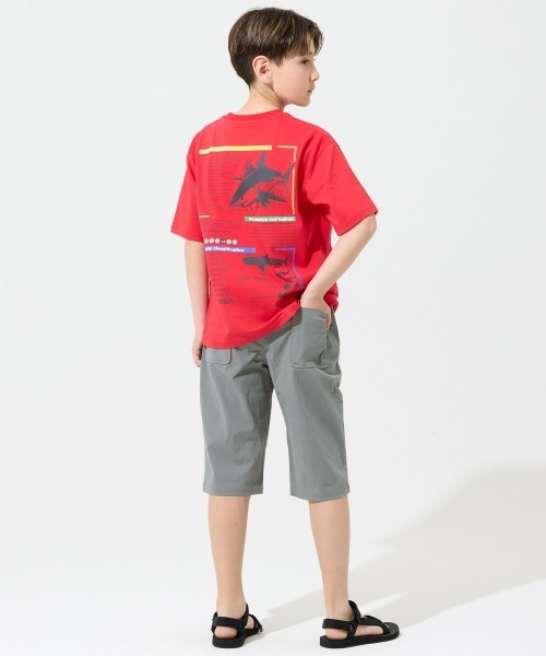 KRIFF MAYER Kid's Collection(クリフメイヤーキッズコレクション)の「涼綿サンシャインクロップド(その他パンツ・キッズ・オリーブ/グレー/ブラック/ベージュ・120/170/160/150/140/130)」の12枚目の写真