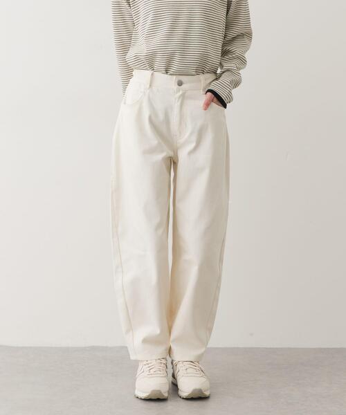 URBAN RESEARCH DOORS（アーバンリサーチドアーズ）の「『150サイズ』バレルパンツ(KIDS)（その他パンツ・キッズ・アイボリー/インディゴブルー・150）」の16枚目の写真