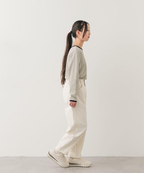 URBAN RESEARCH DOORS（アーバンリサーチドアーズ）の「『150サイズ』バレルパンツ(KIDS)（その他パンツ・キッズ・アイボリー/インディゴブルー・150）」の5枚目の写真