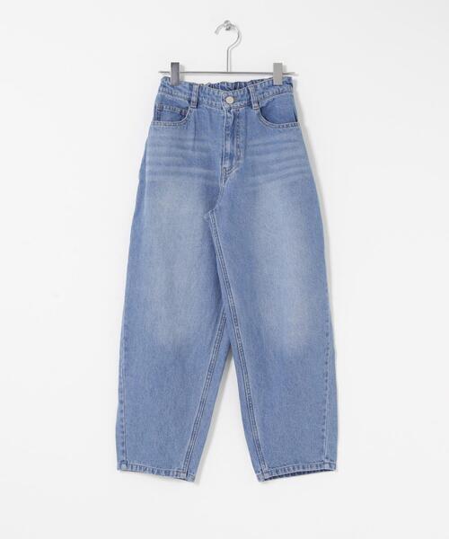 URBAN RESEARCH DOORS（アーバンリサーチドアーズ）の「『150サイズ』バレルパンツ(KIDS)（その他パンツ・キッズ・アイボリー/インディゴブルー・150）」の9枚目の写真