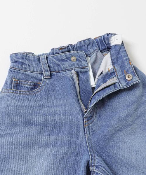 URBAN RESEARCH DOORS（アーバンリサーチドアーズ）の「『150サイズ』バレルパンツ(KIDS)（その他パンツ・キッズ・アイボリー/インディゴブルー・150）」の10枚目の写真