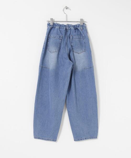 URBAN RESEARCH DOORS（アーバンリサーチドアーズ）の「『150サイズ』バレルパンツ(KIDS)（その他パンツ・キッズ・アイボリー/インディゴブルー・150）」の12枚目の写真