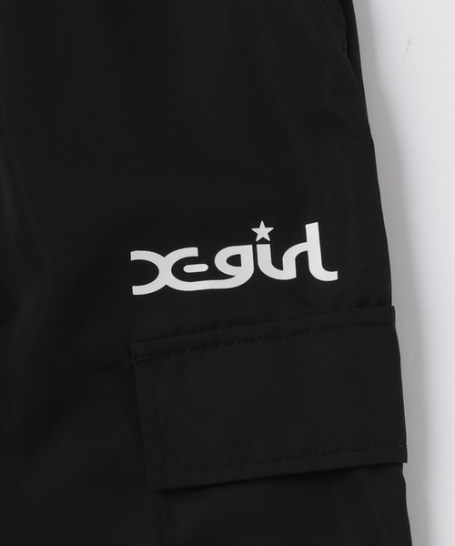 X-girl Stages（エックスガールステージス）の「カーゴパンツ（カーゴパンツ・キッズ・ブラック・100cm/110cm/120cm）」の10枚目の写真